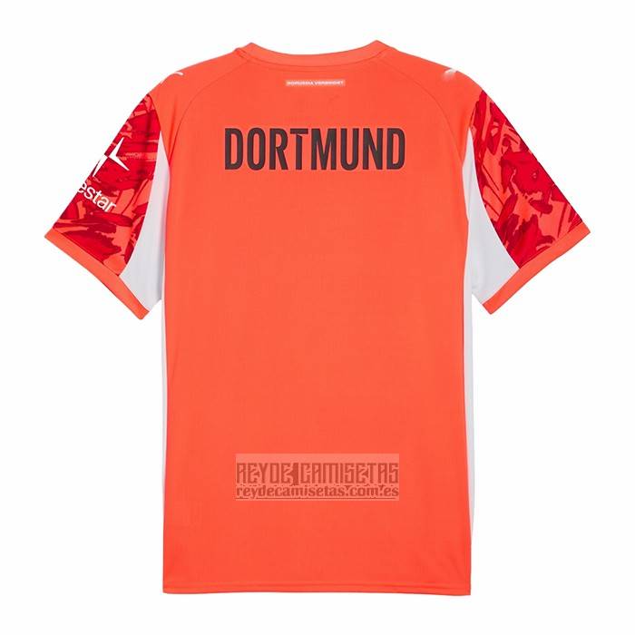 Camiseta De Futbol Borussia Dortmund Portero Segunda 2025-2026 Rojo